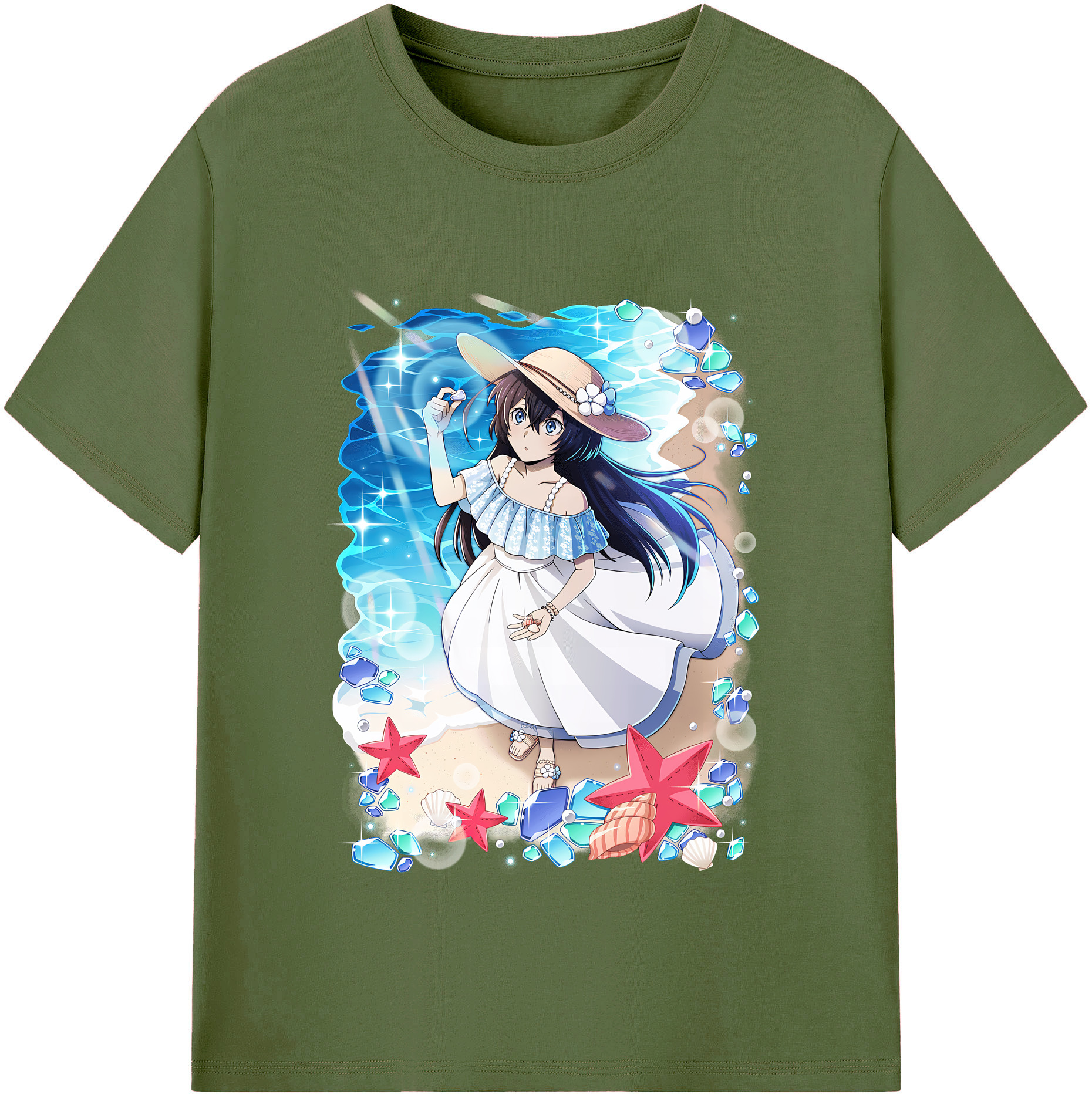 （画像用） 文豪ストレイドッグス Bungo Stray Dogs 綿100％半袖Tシャツ（フロントプリント）